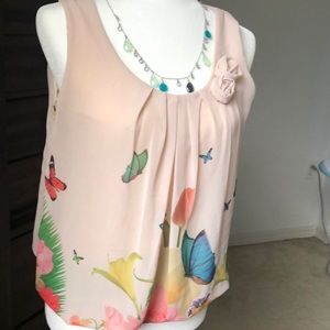 Chiffon Butterfly blouse